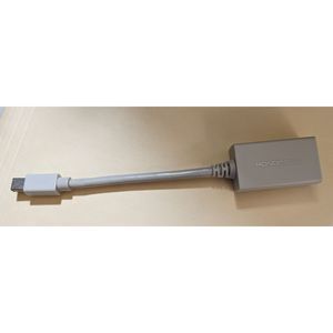 Monoprice 6.5 inch Mini Display Port Male Adapter cable to HDMI Female Cord